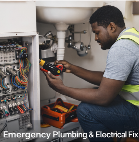 Emergency Plumbing & Electrical Fix